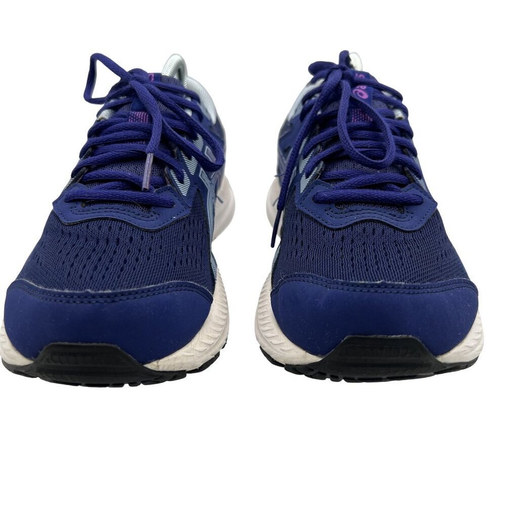 Asics Gel Contend 8 Womens 9W Running Shoes Athletic Dive Blue Soft Sky Sneaker - Picture 3 of 14